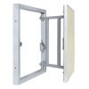 Inspection Door Magnetic Push Under Ceramic Tiles Steel Access Panel BAULuke L30x30 (aluminium)