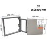Inspection Door Magnetic Push Under Ceramic Tiles Steel Access Panel  BAULuke ST25x40
