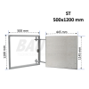 Inspection Door Magnetic Push Under Ceramic Tiles Steel Access Panel  BAULuke ST50x120