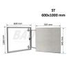 Inspection Door Magnetic Push Under Ceramic Tiles Steel Access Panel  BAULuke ST60x100