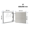 Inspection Door Magnetic Push Under Ceramic Tiles Steel Access Panel  BAULuke ST60x90