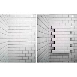 Revīzijas lūka zem flīzes BAULuke ST20x80 Revīzijas lūka zem flīzes BAULuke ST20x80