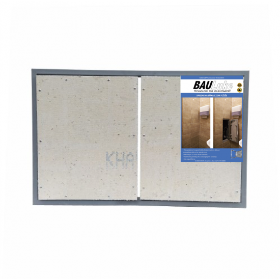 Inspection Door Magnetic Push Under Ceramic Tiles Steel Access Panel BAULuke ST80/2x80