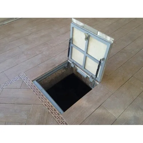 Grīdas revīzijas lūka zem flīzes BAULuke G80x80