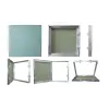 Wall hatch for painting BAULuke M50x100